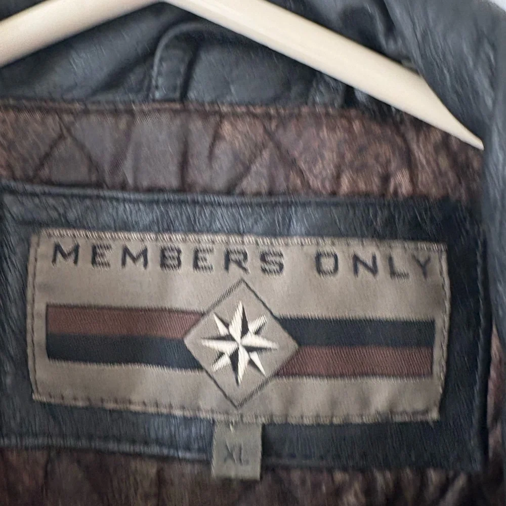 Members Only black genuine
